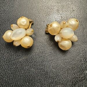 50 plus year old earrings belonging to my grandmother